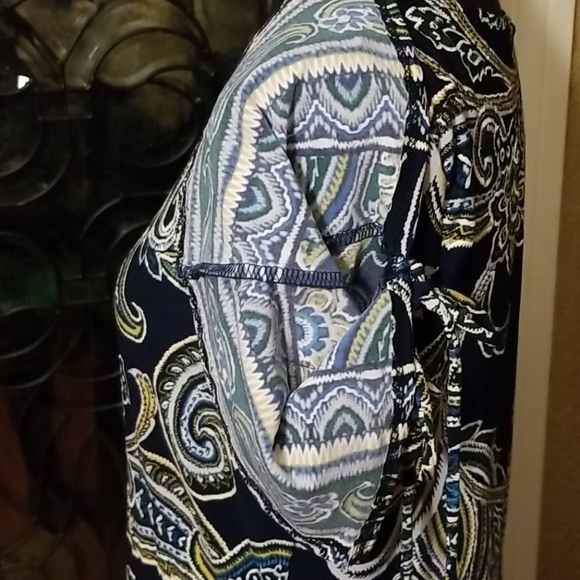 Paisley printed dresd - Picture 3 of 4